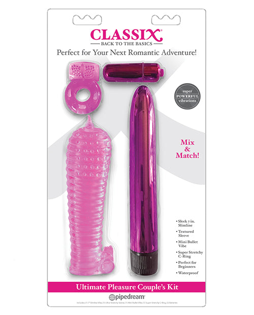 Classix Ultimate Pleasure Couples Kit | Pink 