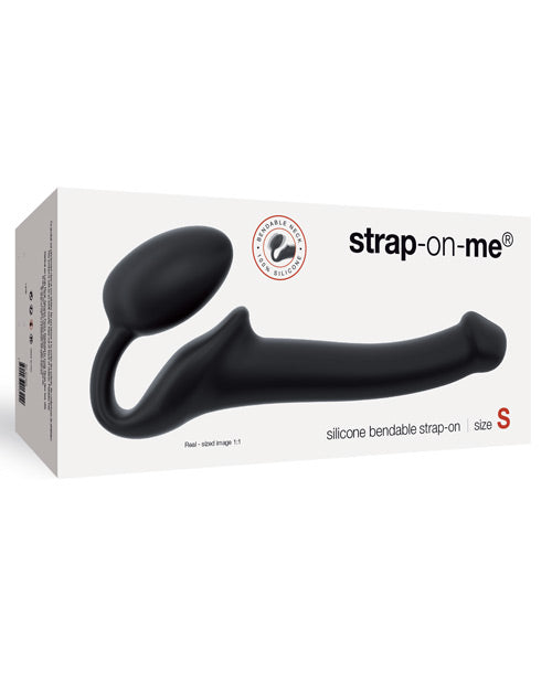 Strap On Me Silicone Bendable Strapless Strap | Small Black
