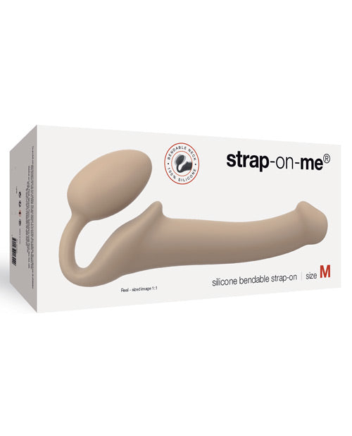 Strap On Me Silicone Bendable Strapless Strap | Flesh Medium