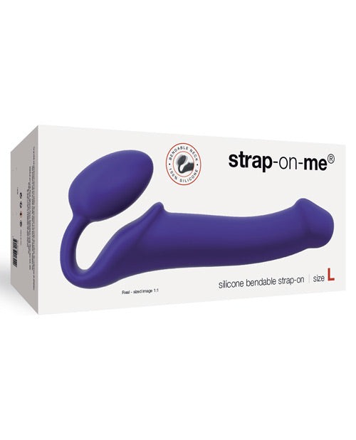 Strap On Me Silicone Bendable Strapless Strap | Purple Large