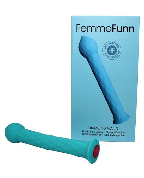 Femme Funn Diamond Wand | Turquoise