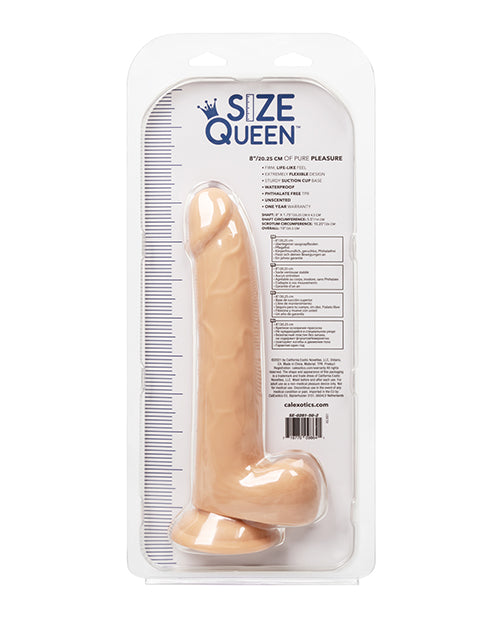 Size Queen 8" Dildo