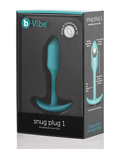 B-vibe Weighted Snug Plug 1