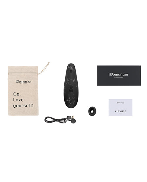 Womanizer Classic 2 Marilyn Monroe Special Edition -Black Marble