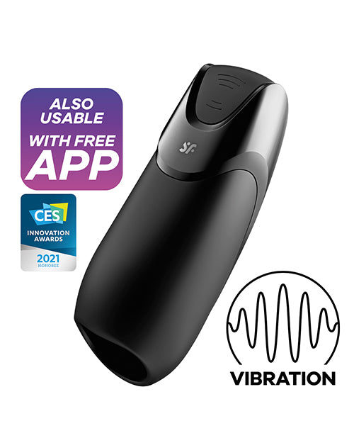 Satisfyer Men Vibration + | Black