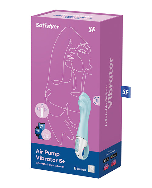 Satisfyer Air Pump Vibrator 5 - Blue