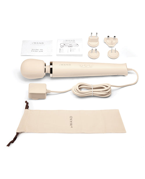 Le Wand Powerful Plug-in Vibrating Massager Cream