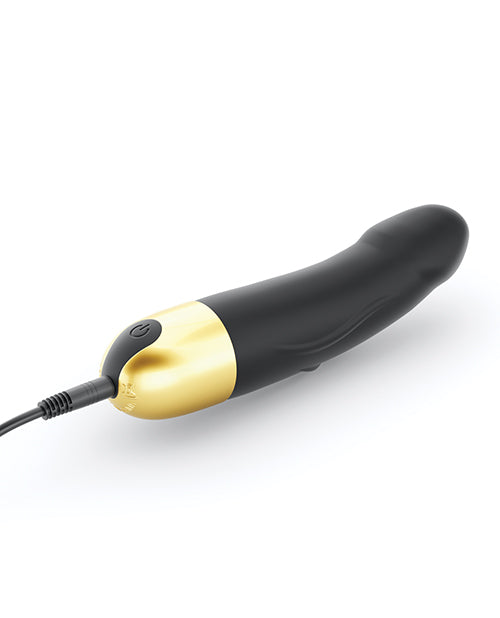 Dorcel Real Vibration S 6" Rechargeable Vibrator 2.0 - Gold