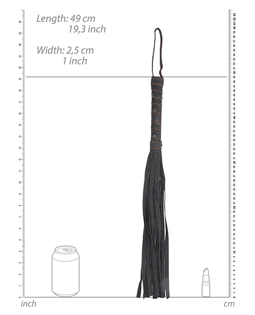 Shots Denim Flogger | Black 