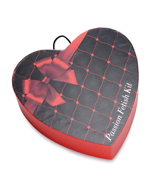 Frisky Passion Fetish Kit W/heart Gift Box - Red