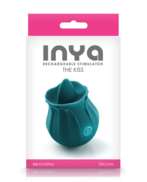 Inya The Kiss Rechargeable Vibe | Dark Teal