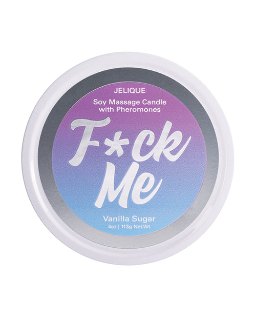 Jelique Massage Candle - 4 Oz | Fuck Me Vanilla Sugar 