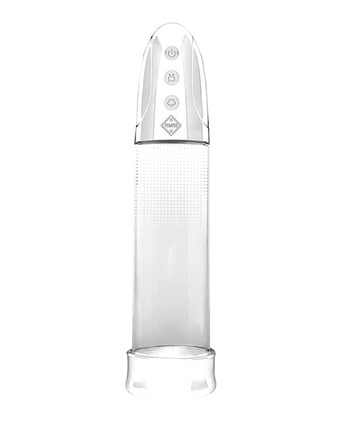 Shots Pumped Automatic Rechargeable Luv Pump | Clear