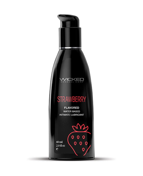 Wicked Sensual Care Water Based Lubricant - 2 oz | Strawberry
