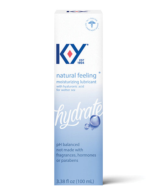K-y Natural Feeling W/hyaluronic Acid 3.38 fl Oz 