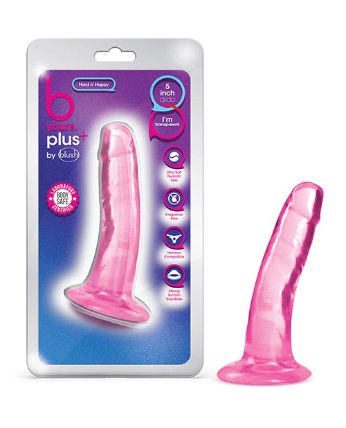 Blush B Yours Plus 5.5" Hard N' Happy Dildo