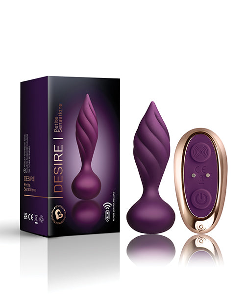 Rocks Off Petite Sensations Desire Plug W/remote