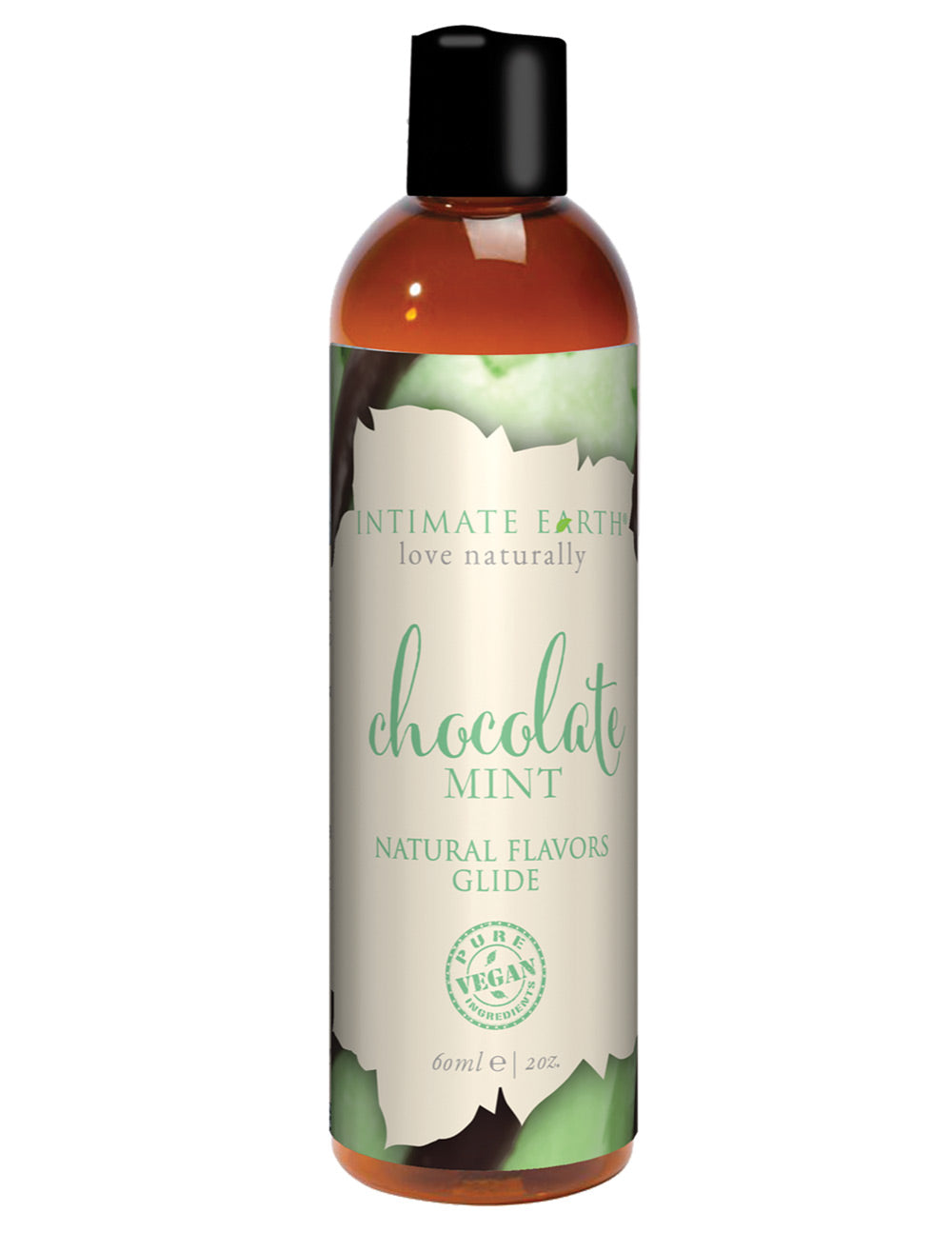 Intimate Earth Natural Flavors Glide | Chocolate Mint 60ml