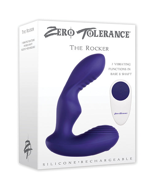 Zero Tolerance The Rocker Prostate Vibrator  - Purple