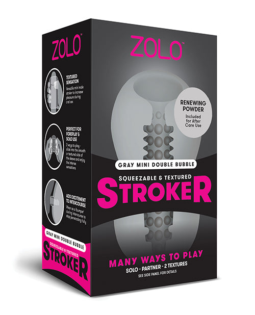 Zolo Mini Double Bubble Stroker | Gray