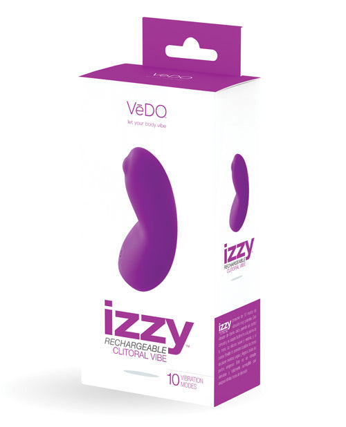 Vedo Izzy Rechargeable Clitoral Vibe | Violet Vixen 