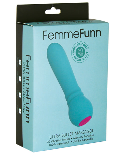 Femme Funn Ultra Bullet Massager | Turquoise