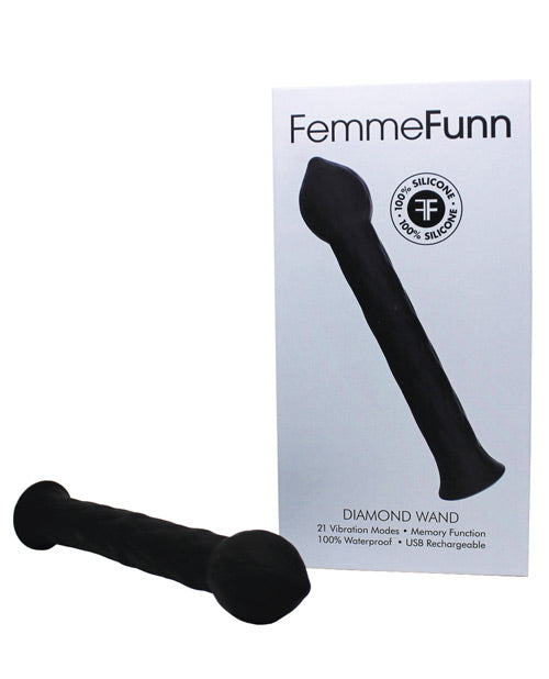 Femme Funn Diamond Wand | Black
