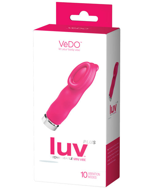 Vedo Luv Plus Rechargeable Vibe | Foxy Pink