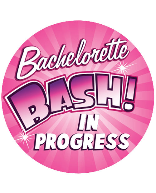 Bachelorette 3" Button - Bachelorette Bash In Progress