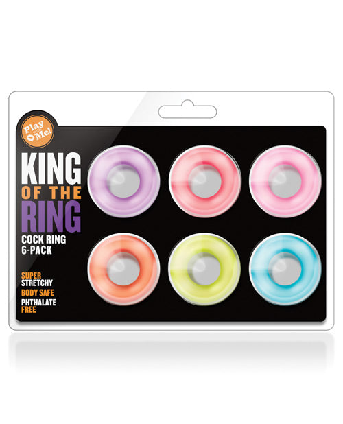 Play With Me King Of The Ring - Asst. Colors Set Of 6