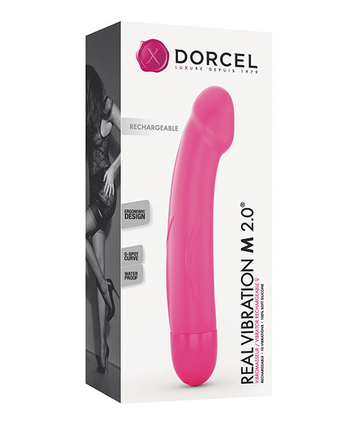 Dorcel Real Vibration S 6" Rechargeable Vibration - Pink