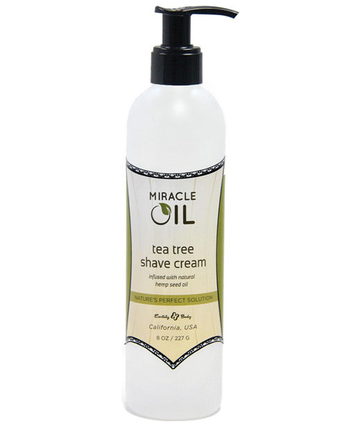 Earthly Body Miracle Oil Shave Cream 8 oz.