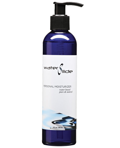 Earthly Body Waterslide Personal Lubricant W/carrageenan - 8 Oz Bottle