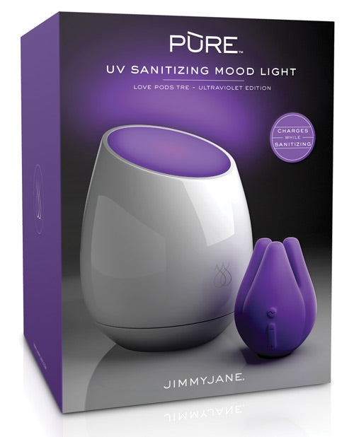 Jimmyjane Love Pods Tre Pure Uv Sanitizing Mood Light - Ultraviolet Edition