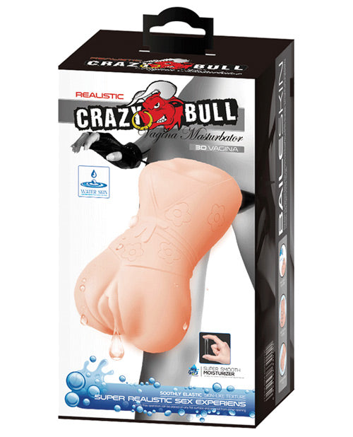 Crazy Bull No Lube Masturbator Sleeve - Vagina