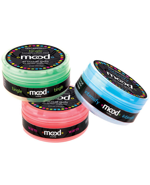 Mood - Arousal Gels 3-Pack - Warm, Tingle, Intensify