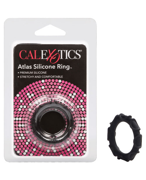 Adonis Atlas Silicone Ring - Black