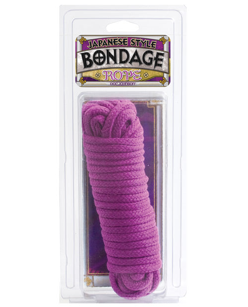 Japanese Style Bondage Cotton Rope | Purple 