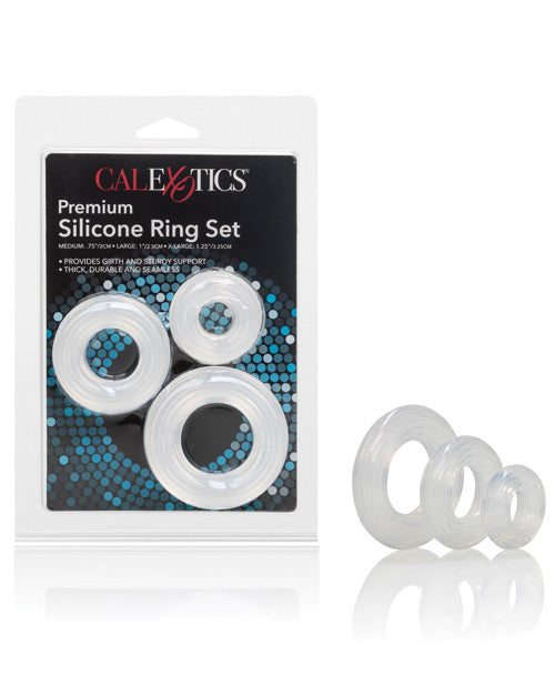 Premium Silicone Ring Set Pack Of 3