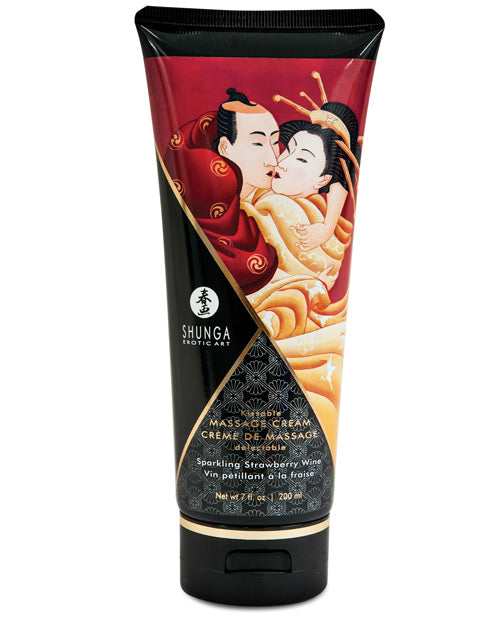 Shunga Kissable Massage Cream - 7 Oz