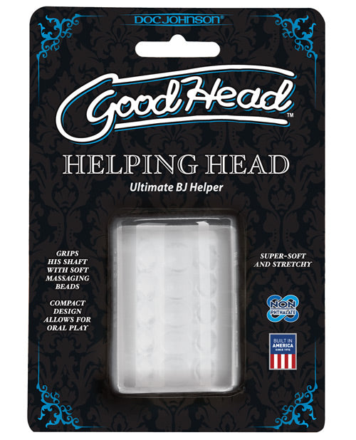 Good Head Helping Hand Ultimate Bj Helper - Clear 