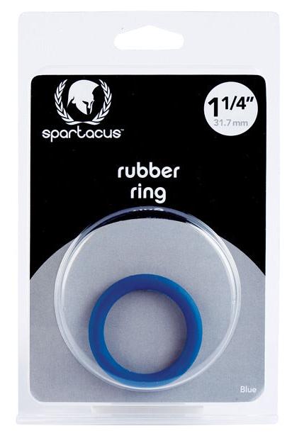 Spartacus rubber cock ring 1.25"