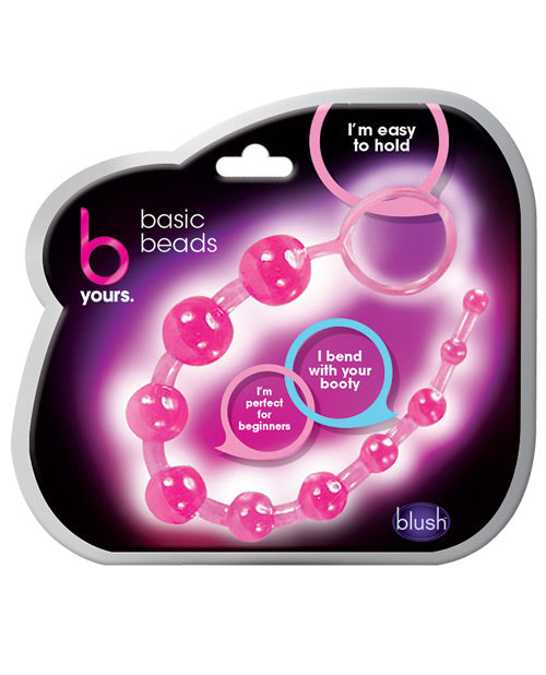 Blush B Yours Basic Anal Beads | Pink