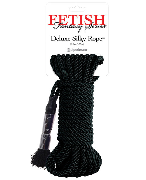 Fetish Fantasy Series Deluxe Silk Rope | Black 
