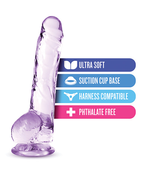 Blush Naturally Yours 8" Crystalline Dildo