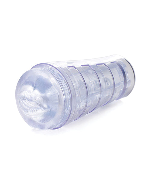 Curve Novelties Mistress Courtney Diamond Deluxe Clear Mouth Stroker