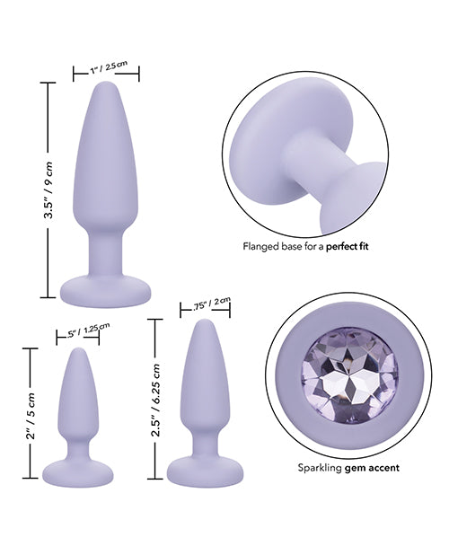 First Time® Crystal Booty Kit - Purple