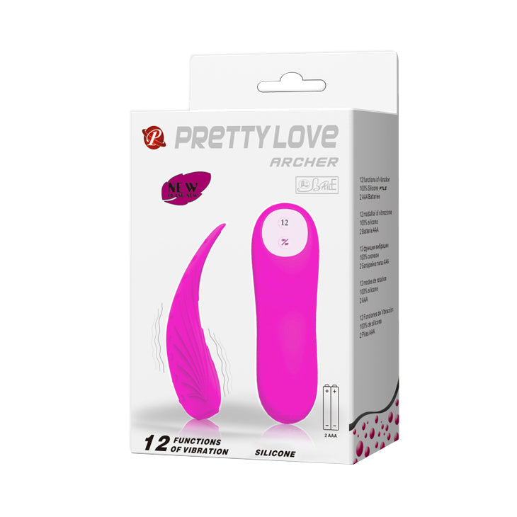 Pretty Love Archer Vibrator - Fuscia