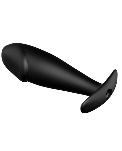 Pretty Love Vibrating Penis Shaped Butt Plug - Black