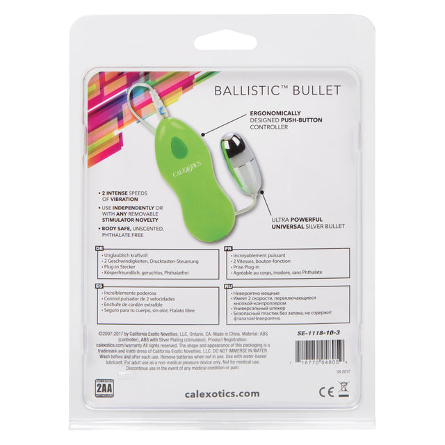 Ballistic Bullet - Green